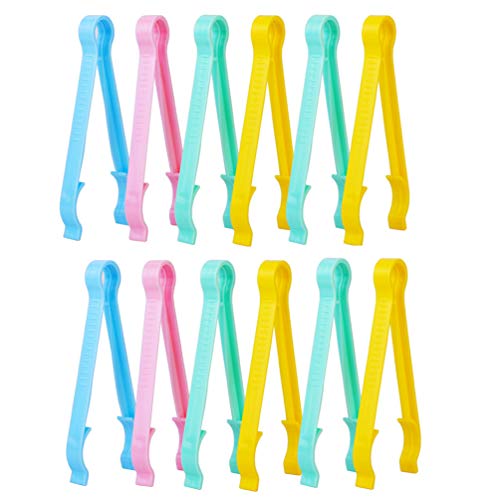 EXCEART 12 Pcs Suporte de Mamadeira de Segurança Do Bebê Antiderrapante Mamadeira Mamilo Tong Bebê A