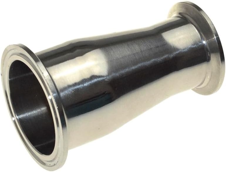 Pipe connector, Hose Connecto,Fitting Tri Clamp Ferrule Reducer Pipe Connector, for Home Garden Pipe fittings Accessories(OD 51mmX63mm)