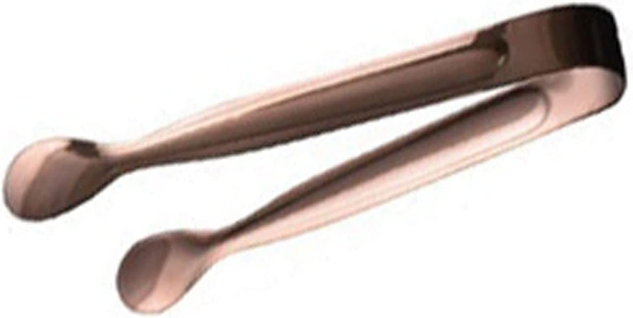 BBAUER Pinces de Cuisine Pinces à glaçons Mini-Cuisine en métal Pinces à Servir Clip Tea Party Bar Pinces à Glace en Acier Inoxydable Sucre doré Accessoires de Cuisine Pinces