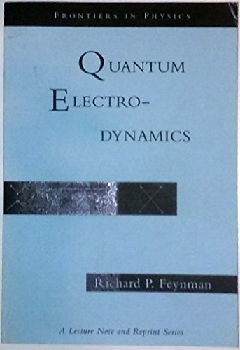 Quantum Electrodynamics 0805325018 Book Cover