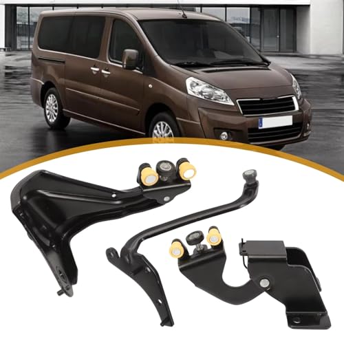 Rodamientos para guía de puerta corredera Citroën Jumpy 2 con rodillos estables 9033T7 3