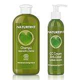 CC Cream: Tratamiento intensivo anti-edad y reparador del cabello, formulado con un 96% de ingredientes de origen natural.