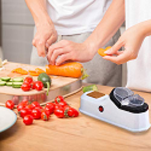 Afiador de facas elétrico multifuncional alimentado por USB Adaskala, faca de cozinha, faca de fruta