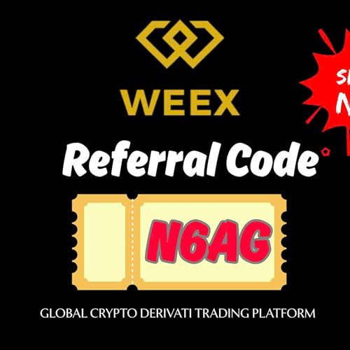WEEX Referral Code 2025 "N6AG" cover art