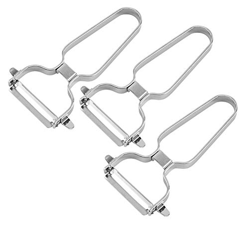 Ultra Sharp Vegetable Peeler for Potato, Kitchen Tools Stainless Steel Fruits Peeler Knife, 3 Pack