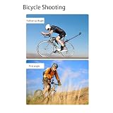 Akcesoria Insta 360x4, do Insta 360 x 3 zestawów motocyklowych, uchwyt na kamerę, obrót o 360 stopni, podwójny zacisk, aluminium, podwójna stabilność, do Insta360 x 5, 4, x3, x2, dla jednego Rs, dla