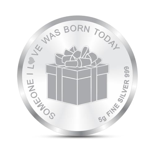 Image of Precious Moments Happy Birthday Silver Coin 10 Grams | 20 Gram | 50 Gram BIS Hallmarked 999 Purity with Gift Box by ACPL