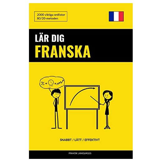 Lär dig Franska - Snabbt / Lätt / Effektivt: 2000 viktiga ordlistor