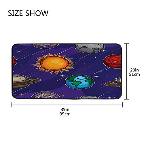 Tapis de cuisine antidérapant rembourré et extra épais pour sol de bureau moderne