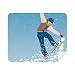 Winter Sport Skiing Jumping Illustration Cleaning Cloth Screen Cleaner 2pcs Suede Fabric