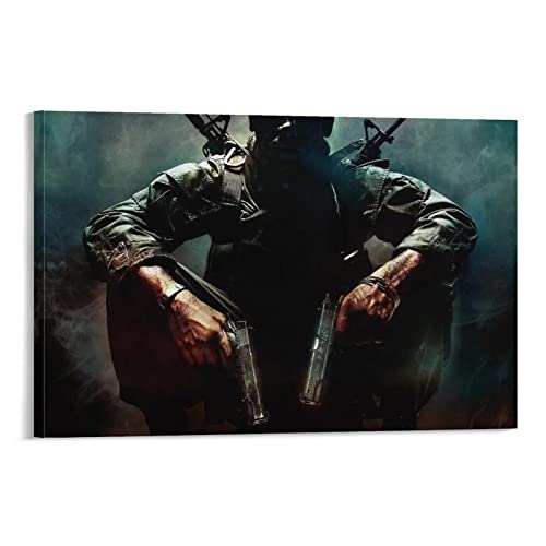 TSALF Stampe Quadri Senza Cornice Call of Duty Black Ops per la Stampa su Tela Pittura Arte della Parete per Il Soggiorno Home Decor Boy Gift 50x70cm