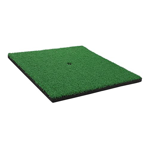 Toyvian Beginner Golfing Grass Pad Hitting Mat for Indoor Practice Portable Golf Training Aid with Realistic Texture for Home Use and Skill Development