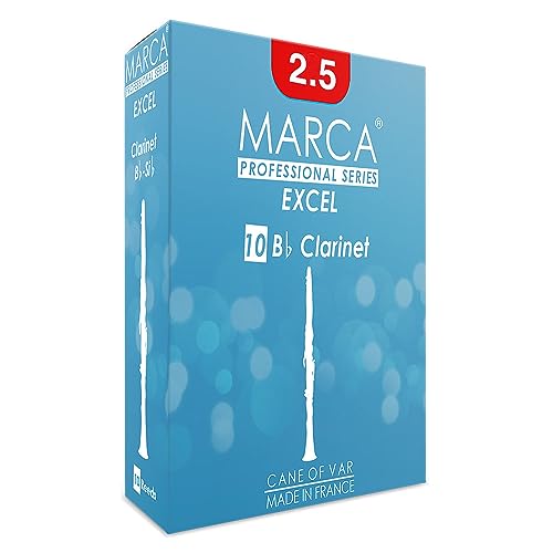 Marca Excel Reeds ~ 10 �p�b�N ~ Bb �N�����l�b�g ~ 2.5