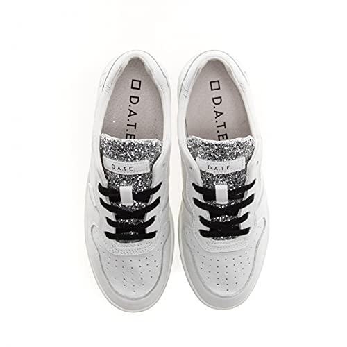 D.a.t.e. - d.a.t.e. court pop glitter white - 37