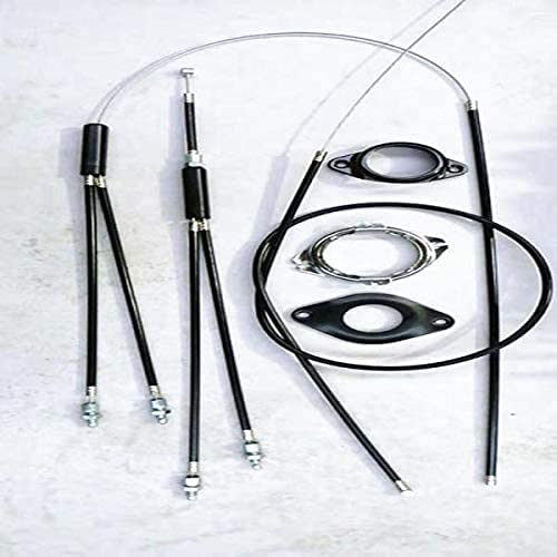 Front Brake Kit Set Cavi Freno BMX Anteriore E Posteriore Arancione Brillante - Per BMX Old School E Moderno, Bici Varie Cavi Freno Per Mountain Bike E Racing - Foto 11