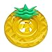 Gcxzb Schwimmreifen Aufblasbarer Ring schwimmring aufblasbare schwimmring kindersitz Baby kreative personalität Wasser Spielzeug süß (Color : Yellow)