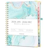 Forvencer 2026 Planner, Weekly and Monthly Calendar Planner for Women, Jan 2026 - Dec 2026, 8.5