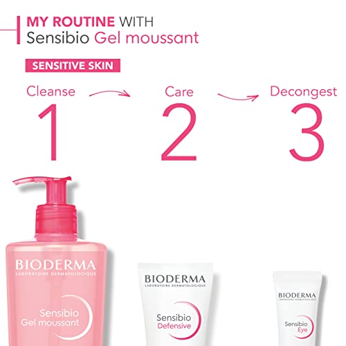 Bioderma - Sensibio - Foaming Gel - Cleansing And Make-Up Removing - Refreshing Feeling - For Sensitive Skin #TOP6