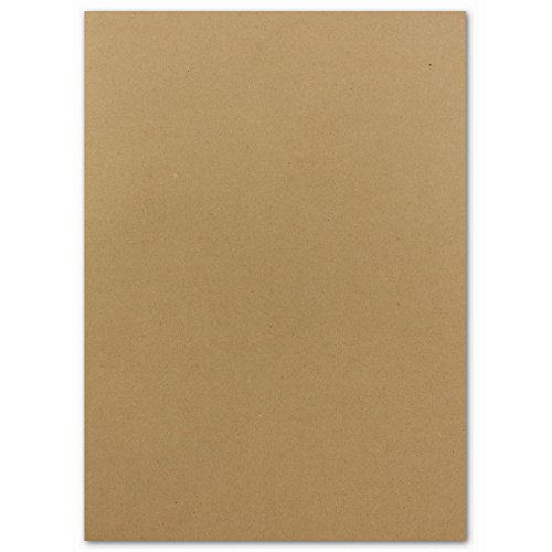 A4paper sheet, arched, both parents 50 Blatt S30-Sandfarben