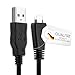 CELLONIC USB Kabel kompatibel mit Sony DSC-HX9V HX100V -HX7V DSC-W350 -W570 DSC-H70 W350 W380 W560 W570 W580 W750 DSC-WX7 -WX9 DSC-TX10 TX100 TX20 -TX5 -TX55 DSC-T99, VMC-MD3 Datenkabel Ladekabel