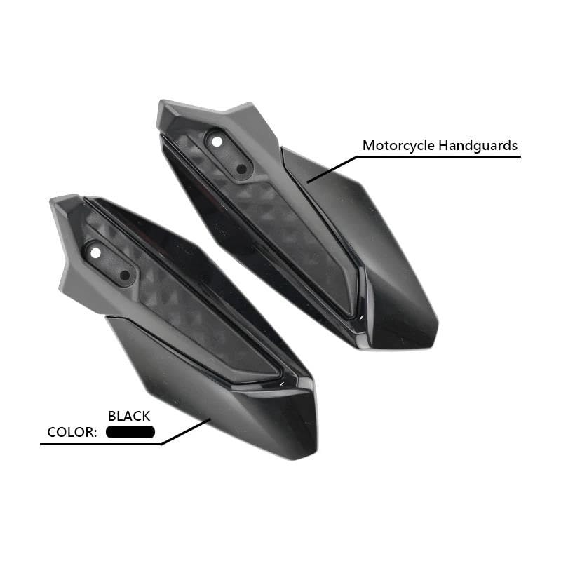 Moto protège-main gauche/droite noir garde bouclier Ultra Bee - 2