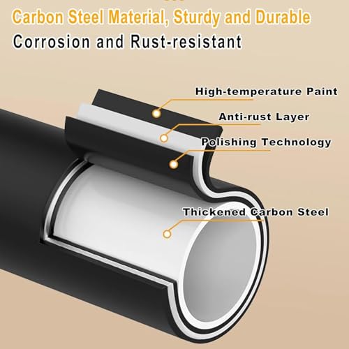 キッチンワゴン キャスター付き キッチンラック 合金構造 スリム ワゴン ペットボトルラック 4段 スリムワゴン 細い棚 調味料棚 防錆 (ブラック) [5]