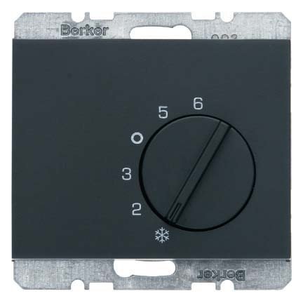 Term. con conm. K1,K5 antracita commande thermostat et régulateur de chaudière