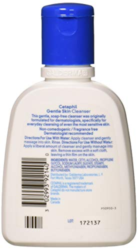 Cetaphil Gentle Skin Cleanser routine visage matin et soir