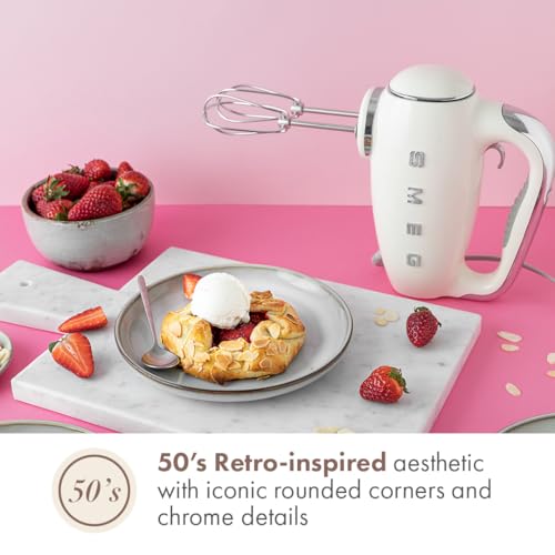 SMEG 50s Retro Line Hand Mixer HMF01CRUS の商品画像 1