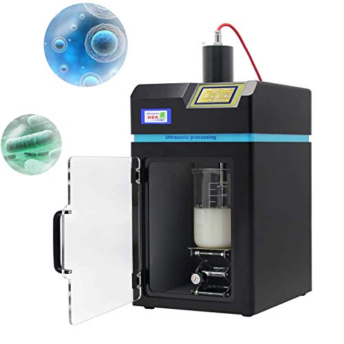Cgoldenwall 2 In 1 Ultrasonic Homogenizer Sonicator Processor Lab Cell Disruptor Mixer Analysis Of Ultrasonic Processor Ce 100-240V 24Khz Integrated (1000W, 100Ml-1200Ml) #TOP2