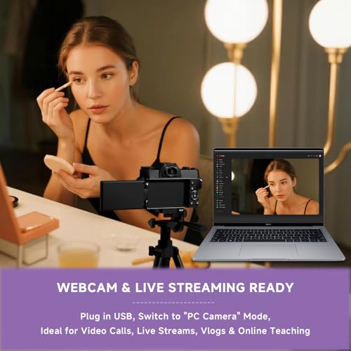 Image of 6K Digital Camera for Photography Autofocus, 2026 Upgraded 64MP WiFi Vlogging Camera for YouTube with 3 inch 180 Flip Screen 16X Zoom, 64GB SD Card & 2 Batteries Compact Travel Camera for Beginners Teens