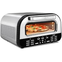 Gourmia 1800W Pizza Oven Air Fryer Toaster w/ 6 Pizza Presets