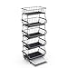 Gskeco 5-Tier Large Stackable Detachable Snack Organizer, Retail Display Rack Stand, Countertop Display, Free-Standing Metal Snack Candy for Supermarkets/Stores/Coffee Shops/Bars/Office