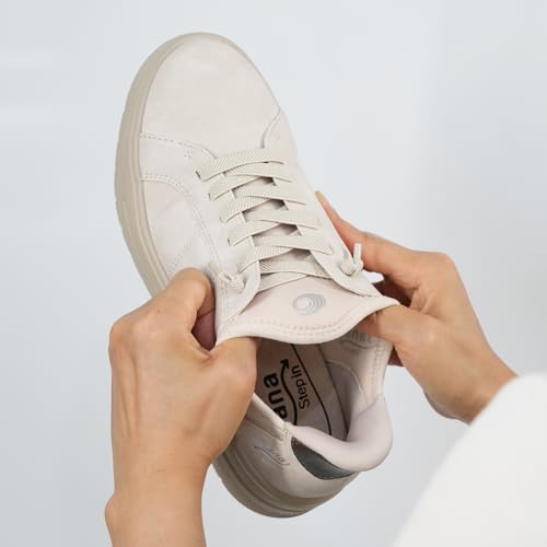 Baskets plateformes femme vegan Jana zippées légères et tendance