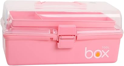 COHEALI Caixa De Armazenamento Infantil Caixa De Ferramentas Caixa De Ferramentas Portátil Caixa De Costura Caixa Organizadora Para Artesanato Armazenamento De Artesanato De Plástico