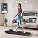 Sportstech Walking Pad - Laufband Für Zuhause mit Steigung bis 9% | 1-6km/h, inklusive App Mitgliedschaft | Home Office, Schrittzähler, leicht & kompakt, Transportrollen | WalkMate bis 120kg