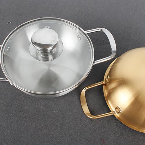Marmite à soupe légère en acier inoxydable pour simplifier les grands repas