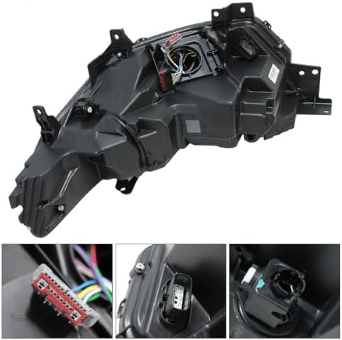 Priprilod Full LED Headlight Compatible with Ford Explorer 2020-2024 w/LED DRL Right Passenger MB5Z-13008-AV MB5Z13008S FO2503397 - 3