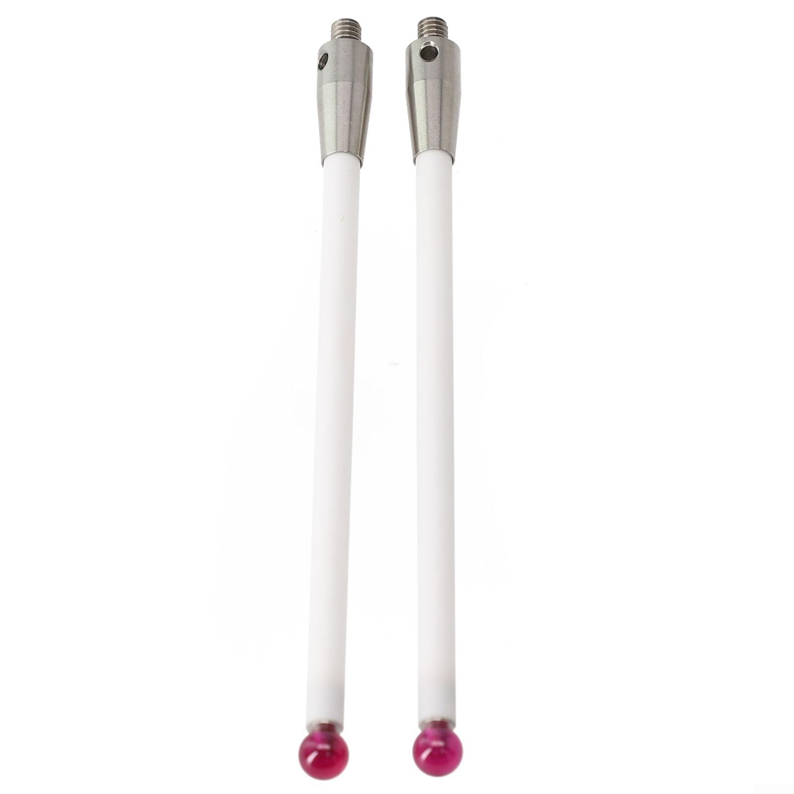 2 Stück Taststift Für Renishaw A-5000-3712 CMM, Messsonde Taststift 100Mm, Keramikschaft 6Mm, Rubinkugel Spitze, Hochpräzise Koordinatenmessgerät Sonde, Koordinatenmessmaschine Taster