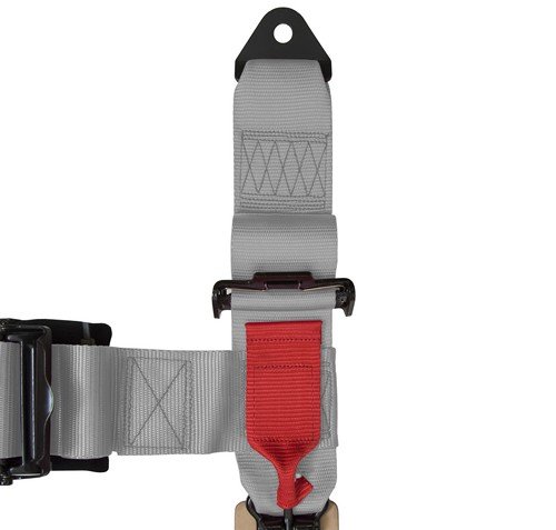 STV Motorsports 5 Point Universal Racing Seat Harness Latch and Link 2" Pads RH5.2H - for Off-Road Vehicles, UTV, Trucks (PAIR) (Gray) - Thumbnail 6