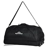 An der Seite Schuh - Nass-Fach mit Lüftungsösen + Hinten Adressfach