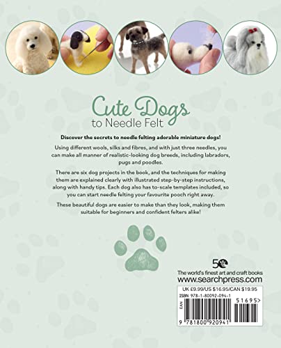 Cute Dogs to Needle Felt: 6 Pedigree Pooches to Make in Simple Steps