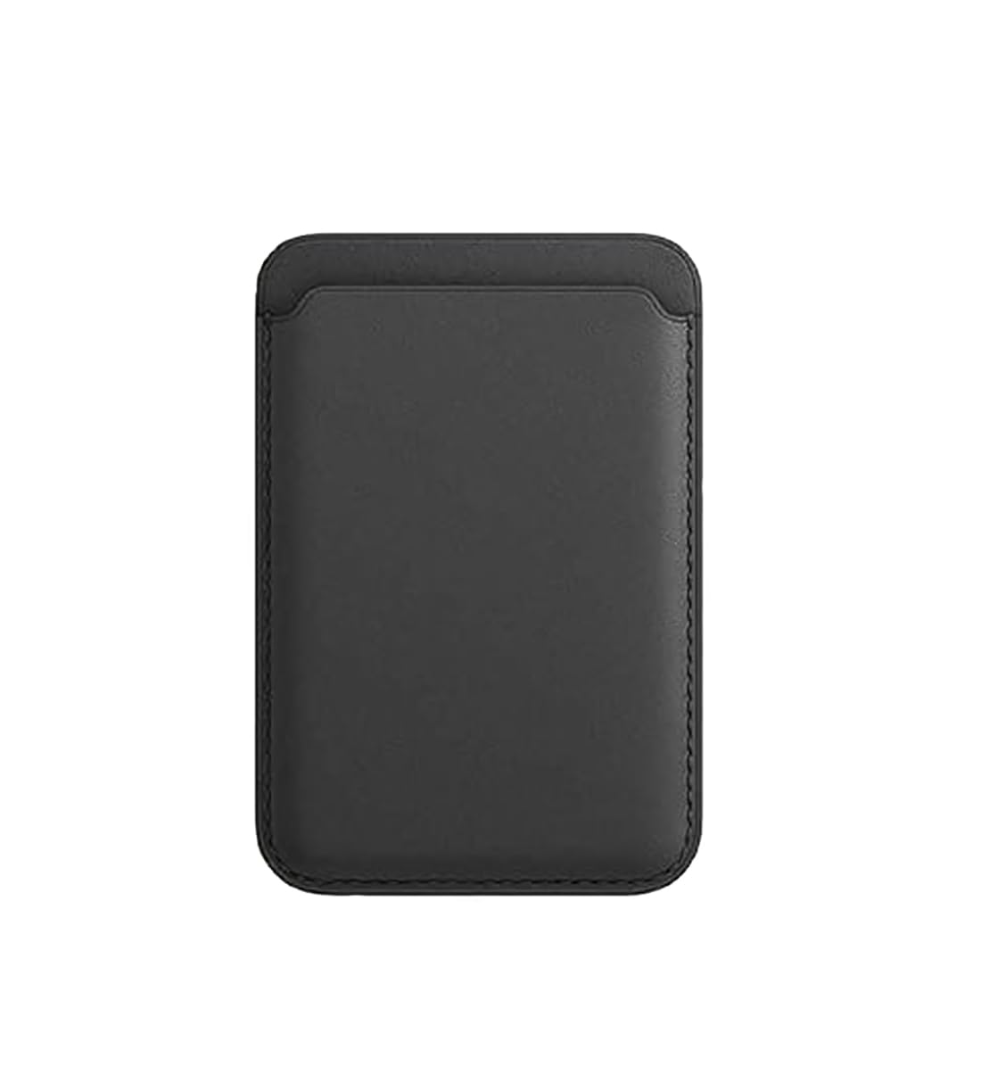 MagSafe Wallet, Magnetic Phone Vegan Leather Wallet - Slim 3 Cards Holder, Compatible with iPhone 12 Series, Black