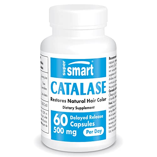 catalase: anti-aging properties, health uses, dosage,... Supersmart - Catalase 500mg per Day (12500 CatU) - Natural Enzyme ...