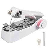 Construction robuste : fabriquée en acier inoxydable et en plastique robuste, cette machine à coudre portative est adaptée à une utilisation intensive pendant une période prolongée, machine à coudre portable mini, mini outil de couture portable