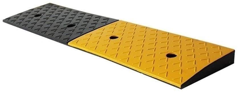 Rampes de trottoir en caoutchouc durable pour véhicule et fauteuil de 4cm