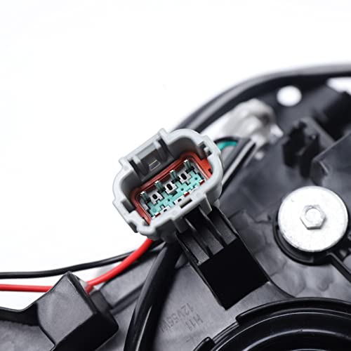Cbhfmljd Headlight Lamp Halogen Assembly Fit 2016-2018 For Nissan Altima Headlights Headlamp Replacement For Nissan Altima 2016 2017 2018 260109HS0A, 26010-9HS0A (Driver & Passenger Side (Left+Right))