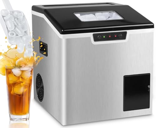 Maquina de Gelo 35kg Ice Compact Inox Maquina de Gelo Portatil