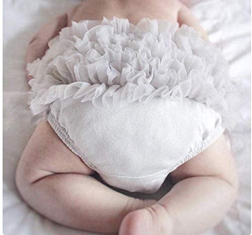 Piper Larue Ruffle Bloomer & Lace Flower Infant Headband, Pink, Size Newborn #TOP3
