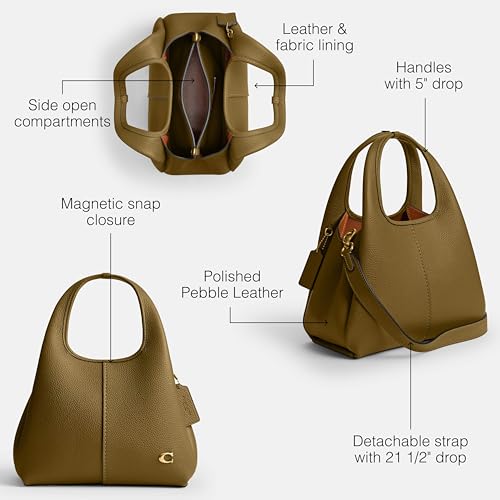 Image of Coach Women's Leather Lana Shoulder Bag